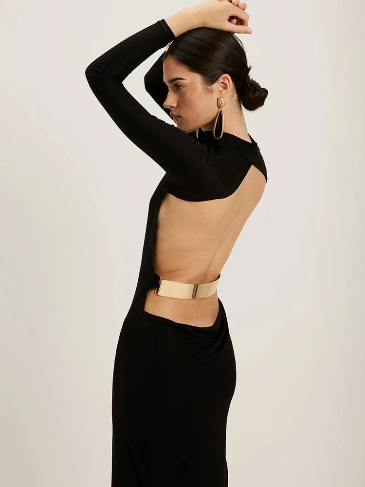 שמלת מקסי דגם LINA