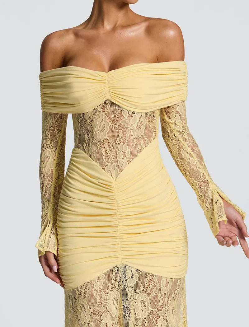 שמלת מקסי דגם GAYA