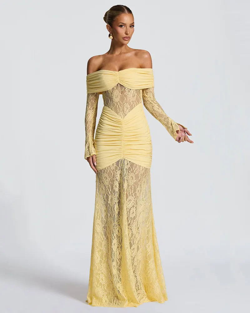 שמלת מקסי דגם GAYA