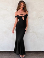 שמלת מקסי דגם CRISTINE