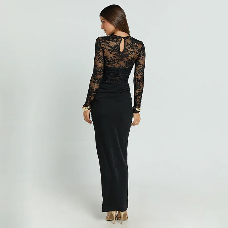 שמלת מקסי דגם NOYA