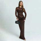 שמלת מקסי דגם NOYA