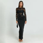 שמלת מקסי דגם NOYA