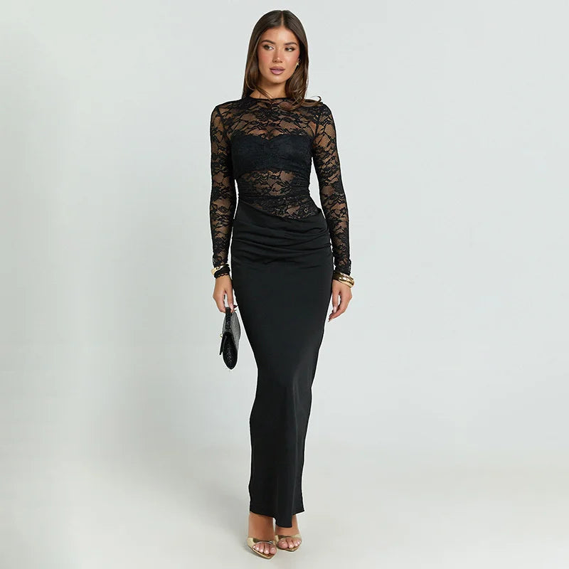 שמלת מקסי דגם NOYA