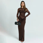 שמלת מקסי דגם NOYA