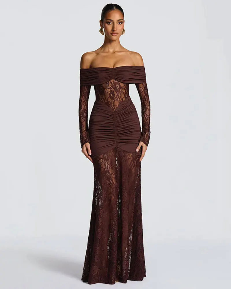 שמלת מקסי דגם GAYA