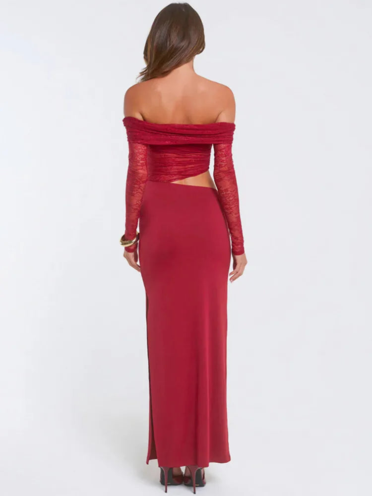 שמלת מקסי דגם ALIANE