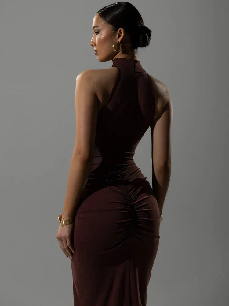 שמלת מקסי דגם ROM