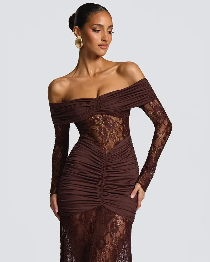 שמלת מקסי דגם GAYA