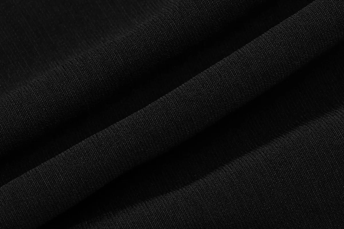 MIRELLE - שמלת מיני מחויטת, שרוולים ארוכים וסגירת כפתור אלגנטית