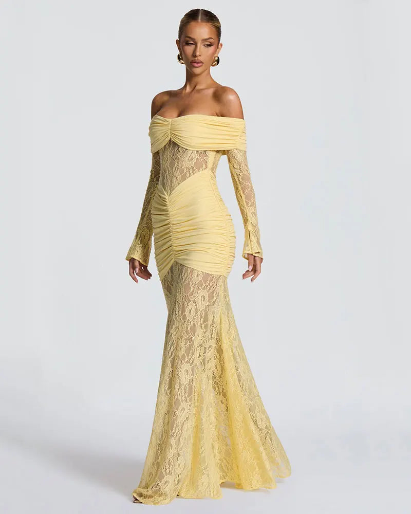 שמלת מקסי דגם GAYA