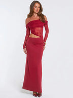 שמלת מקסי דגם ALIANE